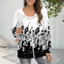 Laden Sie das Bild in den Galerie-Viewer, Kapuzen-Sweatshirt mit Farbverlauf