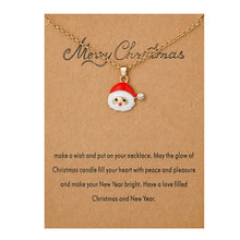 Laden Sie das Bild in den Galerie-Viewer, Legierungshalskette der Weihnachtsserie