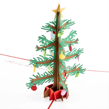 Laden Sie das Bild in den Galerie-Viewer, Kreative dreidimensionale Weihnachtsgrußkarte