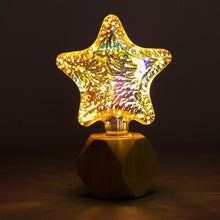 Laden Sie das Bild in den Galerie-Viewer, 3D Feuerwerk dekorative LED Glühbirne