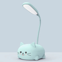 Laden Sie das Bild in den Galerie-Viewer, LED-Schreibtischlampe mit Cartoon-Katze (zufällige Farbe)