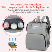 Laden Sie das Bild in den Galerie-Viewer, All-in-One erweiterbare Wickeltasche
