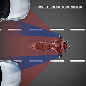 180° Sicherheitsspiegel für Motorräder