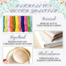 Laden Sie das Bild in den Galerie-Viewer, Florales Stickset
