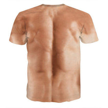 Laden Sie das Bild in den Galerie-Viewer, Muskel Tattoo Druck T-Shirt