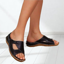 Laden Sie das Bild in den Galerie-Viewer, Lässige Damen-Slip Toe Sandalen