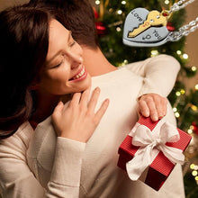 Laden Sie das Bild in den Galerie-Viewer, Herzförmige Halskette mit Schlüsselschloss