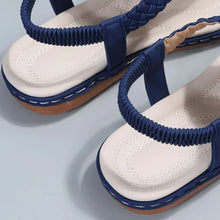 Laden Sie das Bild in den Galerie-Viewer, Damen Strap Strass geflochtene Strandschuhe