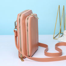 Laden Sie das Bild in den Galerie-Viewer, Einfarbige Luxuriöse Damen-Umhängetasche Aus PU-Leder