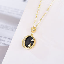 Laden Sie das Bild in den Galerie-Viewer, Exquisite Sonne-Mond-Stern-Halskette