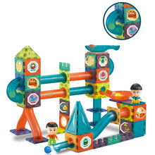 Laden Sie das Bild in den Galerie-Viewer, Magnetische Bausteine Schienenspleißspielzeug für Kinder