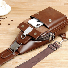 Laden Sie das Bild in den Galerie-Viewer, Herr Wiederaufladbare hochwertige Brusttasche