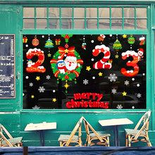 Laden Sie das Bild in den Galerie-Viewer, Weihnachtsfenster-Klebebänder, doppelseitig wiederverwendbare Dekoration
