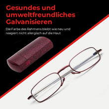 Laden Sie das Bild in den Galerie-Viewer, Faltbare tragbare Lesebrille