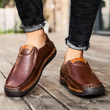 Laden Sie das Bild in den Galerie-Viewer, Lässige Mode-Lederschuhe für Herren