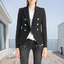 Laden Sie das Bild in den Galerie-Viewer, Stilvoller Zweireihiger Blazer