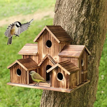 Laden Sie das Bild in den Galerie-Viewer, Kreatives Vogelhaus Aus Holz