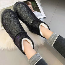 Laden Sie das Bild in den Galerie-Viewer, Pailletten-Schneestiefel für Damen