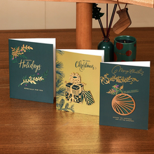 Laden Sie das Bild in den Galerie-Viewer, Weihnachtsgeschenk-Grußkarte