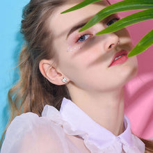 Laden Sie das Bild in den Galerie-Viewer, Katze Silber Ohrringe