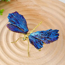 Laden Sie das Bild in den Galerie-Viewer, Bunte Kristalllibellen-Verzierung