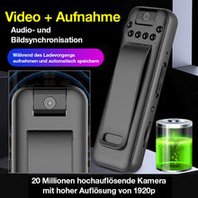 Laden Sie das Bild in den Galerie-Viewer, Außenbereich Tragbarer Audio- und Videorecorder