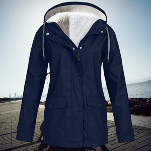 2022 Neue Herbst- und Winter-Plus-Fleecejacke für Damen