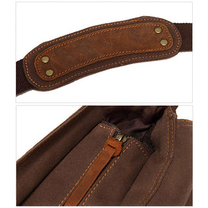 Mode Retro Segeltuch Herren Freizeittasche