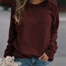 Laden Sie das Bild in den Galerie-Viewer, Sweatshirt mit Rundhalsausschnitt