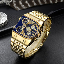 Laden Sie das Bild in den Galerie-Viewer, Leuchtquarzuhr mit mehreren Zeitzonen