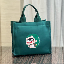 Laden Sie das Bild in den Galerie-Viewer, Niedliche Bären Lunchtasche aus Segeltuch