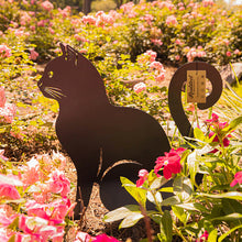 Laden Sie das Bild in den Galerie-Viewer, Garten-Katzendekoration Aus Metall