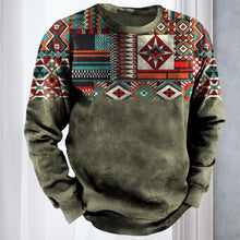 Laden Sie das Bild in den Galerie-Viewer, Sweatshirt mit Rundhalsausschnitt und Digitaldruck