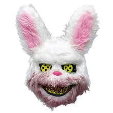 Laden Sie das Bild in den Galerie-Viewer, Halloween blutige gruselige Plüschmaske