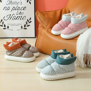 High-Top Warme Baumwollschuhe mit dicken Sohlen
