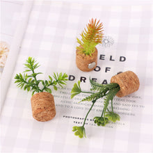 Laden Sie das Bild in den Galerie-Viewer, Mini Dimensional Simulierte Sukkulente Auto Clip Kühlschrank Aufkleber