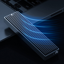 Laden Sie das Bild in den Galerie-Viewer, 2TB externe ultraschnelle mobile SSD aus Aluminium