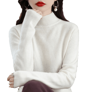 Damen-Pullover mit Stehkragen
