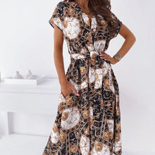 Laden Sie das Bild in den Galerie-Viewer, Sommer Bedrucktes Kleid für Damen