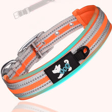 Laden Sie das Bild in den Galerie-Viewer, Reflektierendes Hundehalsband Aus Nylon