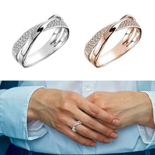 Laden Sie das Bild in den Galerie-Viewer, Damen Einfache Ring