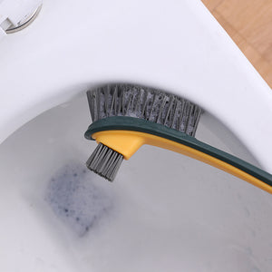 Doppelseitig beflockte Toilettenbürste