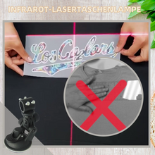 Laden Sie das Bild in den Galerie-Viewer, Infrarot-Lasertaschenlampe und Halter