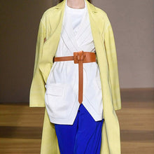 Laden Sie das Bild in den Galerie-Viewer, Damen Modischer Breiter Taillengürtel aus Leder