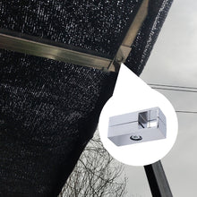 Laden Sie das Bild in den Galerie-Viewer, Verschiedene Formen von Vierkantrohrverbindern aus Edelstahl