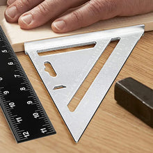 Laden Sie das Bild in den Galerie-Viewer, Dreieckiges und quadratisches Lineal aus Aluminiumlegierung