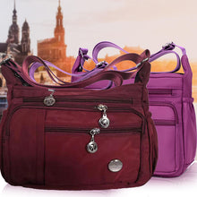 Laden Sie das Bild in den Galerie-Viewer, Damen lässige diebstahlsichere wasserdichte Umhängetasche mit mehreren Fächern