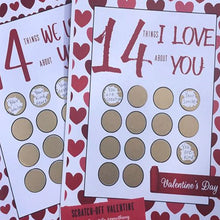 Laden Sie das Bild in den Galerie-Viewer, Rubbelkarten zum Valentinstag
