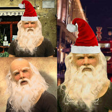 Laden Sie das Bild in den Galerie-Viewer, Weihnachten lustige alte Mann Maske