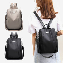 Laden Sie das Bild in den Galerie-Viewer, Wasserdichter Rucksack mit Diebstahlschutz für Damen